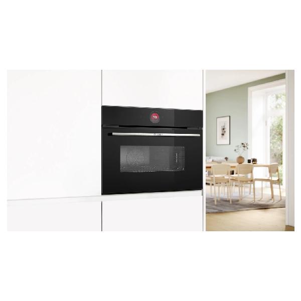 BOSCH CMG7241B1 Εντοιχιζόμενος Φούρνος με λειτουργία μικροκυμάτων