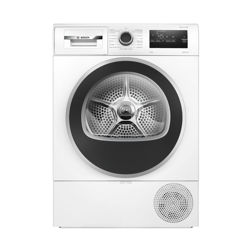 Bosch WTH85208GR Στεγνωτήριο Ρούχων 8Kg