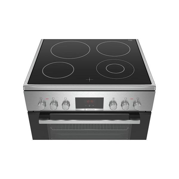 BOSCH HKR390050 Ελεύθερη κουζίνα με ηλεκτρικές εστίες INOX