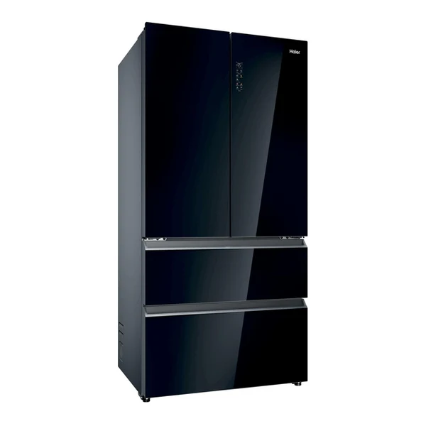 Haier HFR79F19DFGB(UK) Four Door Refrigerator (French Door) Black
