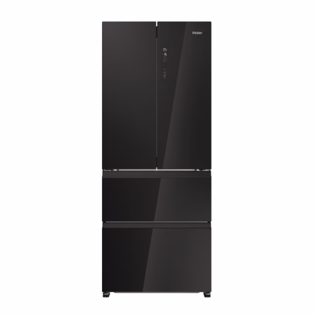Haier HFR3718ENGB Ψυγειοκαταψύκτης French Door Μαύρο