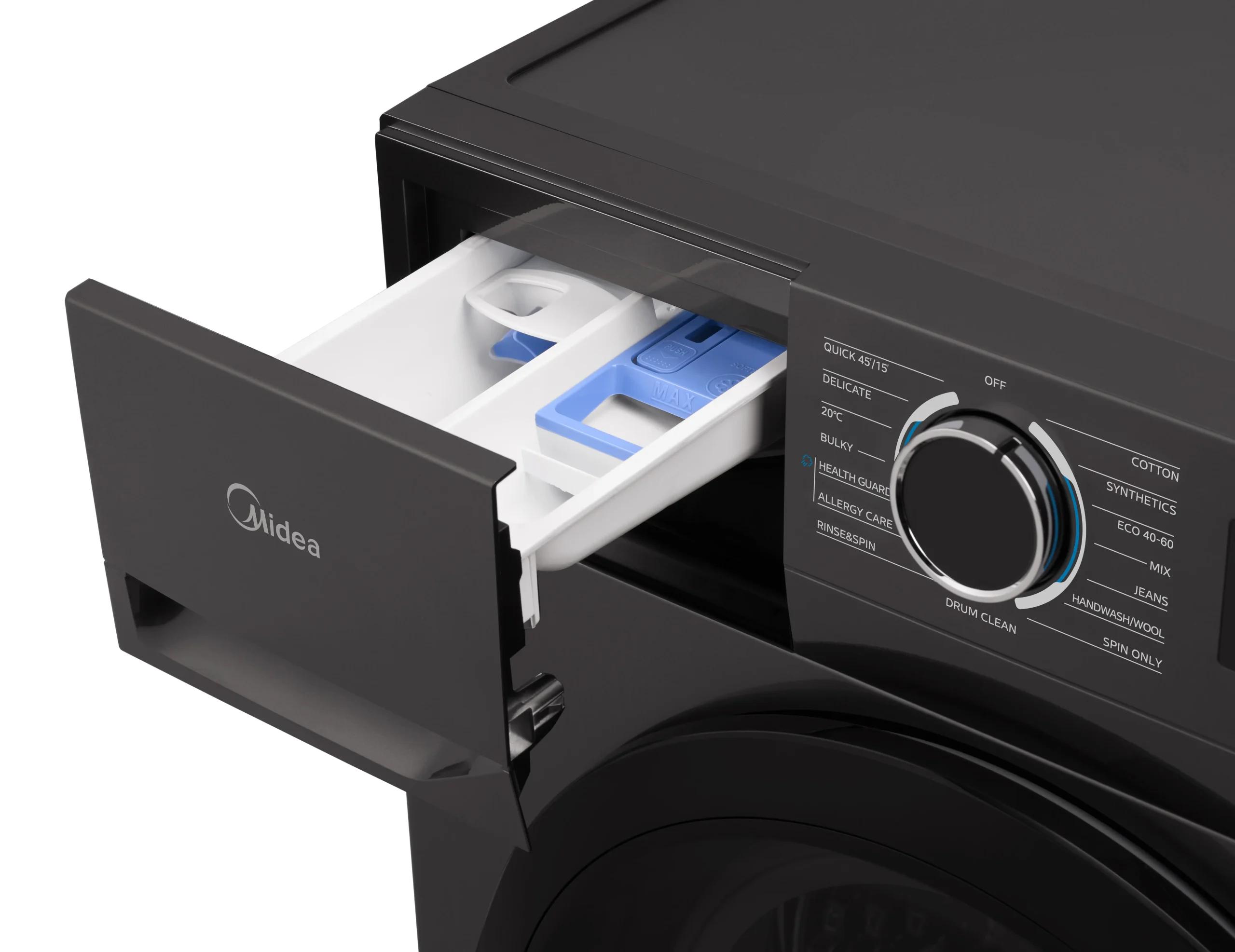 Midea MF110W80BA10/T Πλυντήριο Ρούχων 8Kg Lunar Dial SerieS
