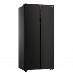 MIDEA MDRS619FIE28 Ψυγείο Ντουλάπα, Γραφίτης Inox