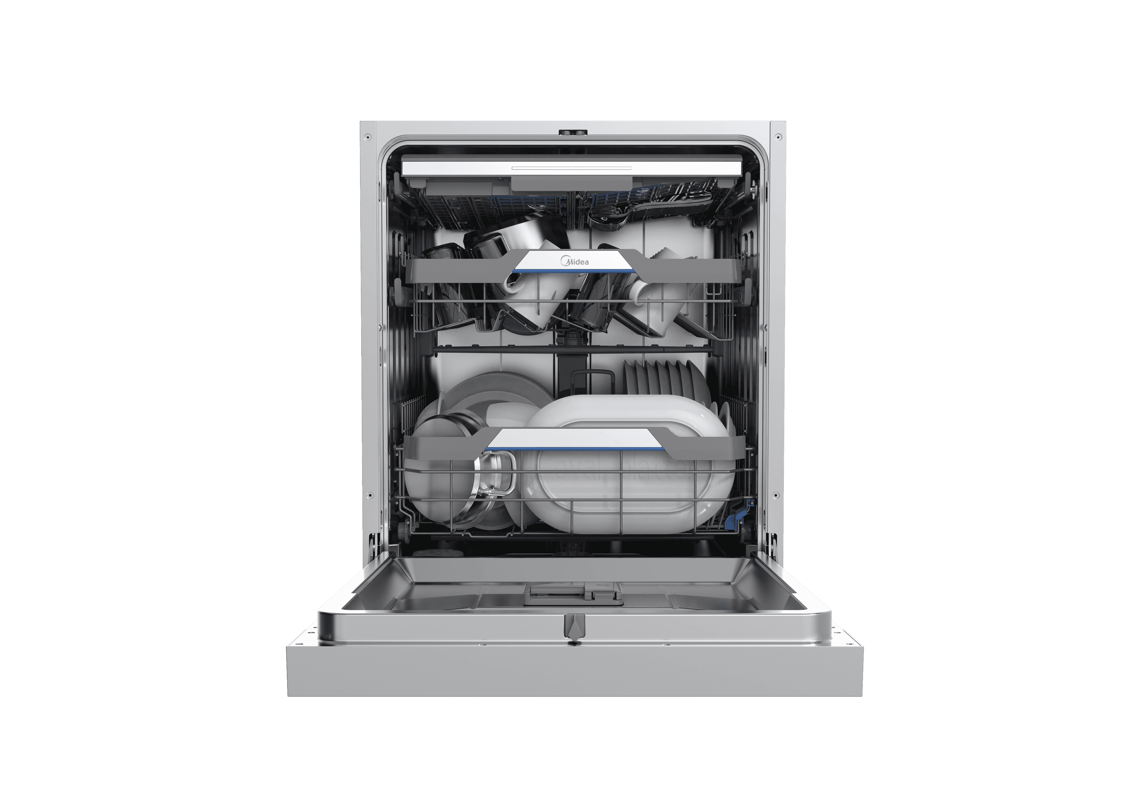 MIDEA MDWES1433DB-W Εντοιχιζόμενο Πλυντήριο Πιάτων 60 cm