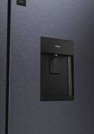 Haier HCR5919EHMB Ψυγείο Τετράπορτο,Brushed Black.