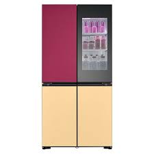 LG GMV960NNME Four Door Refrigerator With Alternating Color LED