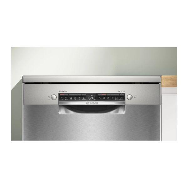 BOSCH SMS4ENI06E Πλυντήριο Πιάτων 60 cm, Inox