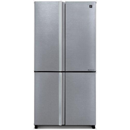 SHARP SJ-MP780D-BS Ψυγείο Τετράπορτο Ασημί