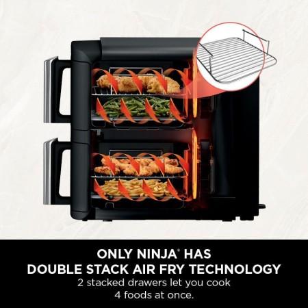 NINJA SL300EU Air fryer with vertical drawers, 7,6Ltr