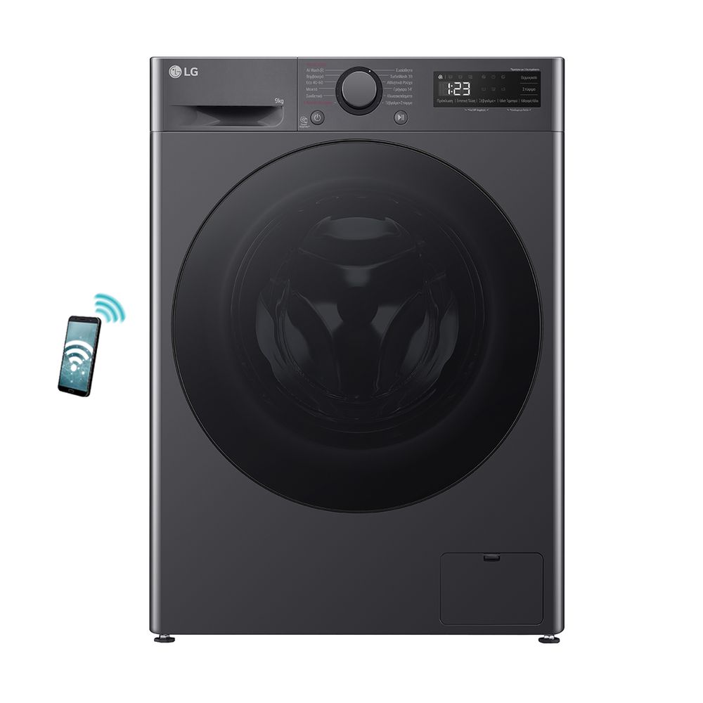 LG D2R5009TSMB 9/5kg Πλυντήριο - Στεγνωτήριο,Slim, Silver.