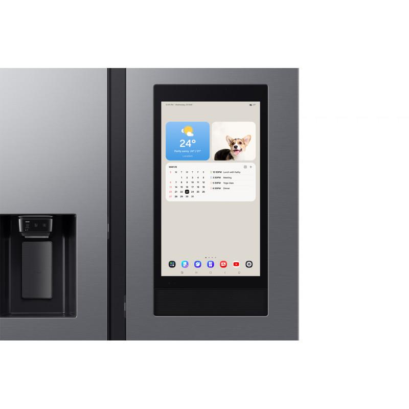 Samsung RS90F66BEFEF Ψυγείο Ντουλάπα,Ανθρακί