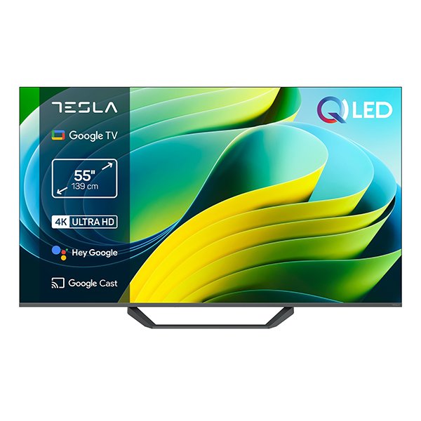 Tesla Q55E655GUS Τηλεόραση LED 55" 4K Google TV