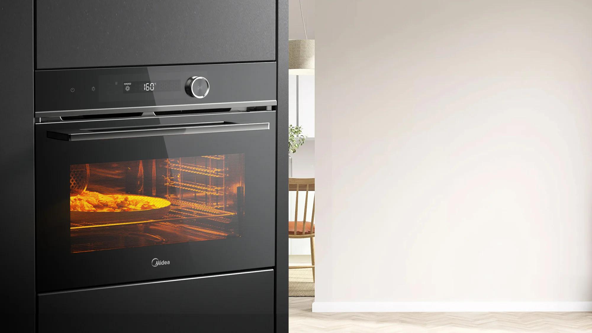 Midea MBO7NP30E4-BK Εντοιχιζόμενος Φούρνος