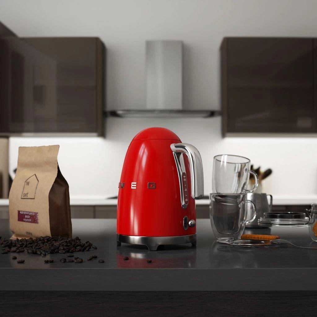 Smeg KLF03RDEU 50’s Water Kettle Red