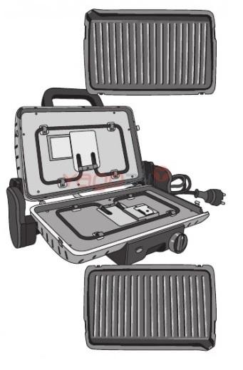 TEFAL Ultra Compact Γκριλιέρα GC2050