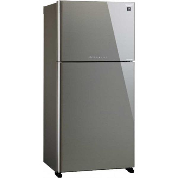 SHARP SJ-XG740GSL Ψυγείο Δίπορτο Ασημί γυαλί