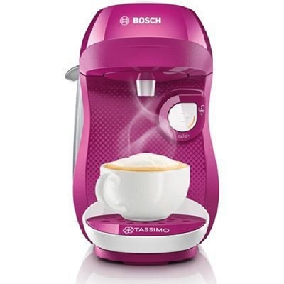 BOSCH Tassimo Καφετιέρα με Καψούλα Ρόζ TAS1001
