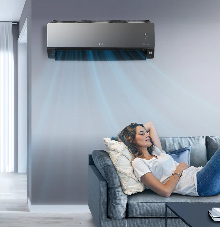 LG AC12BH Artcool Mirror Κλιματιστικό Τοίχου με Wi-Fi 12000ΒΤU 3