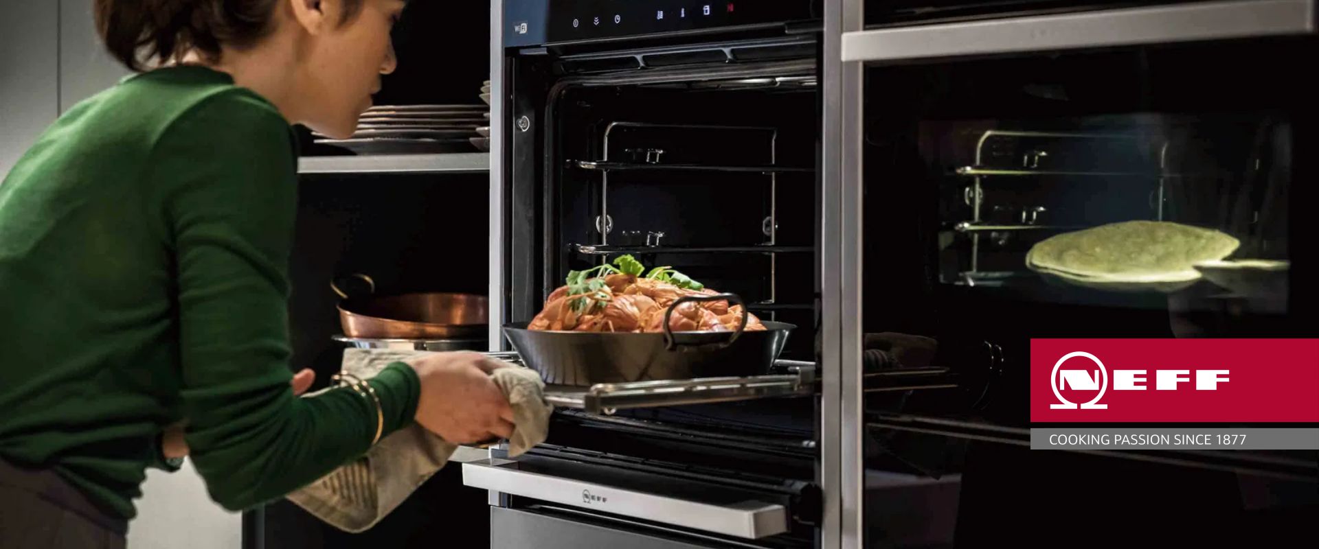 NEFF B47CR22G0 Built-in Oven Graphite-Grey 4