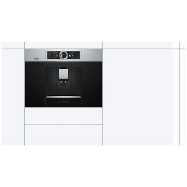 Bosch CTL636ES6 Series 8 Built-in fully automatic espresso coffee maker Stainless steel 3