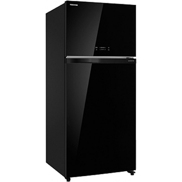 Toshiba AG820U Δίπορτο Ψυγείο Mαύρο γυαλί