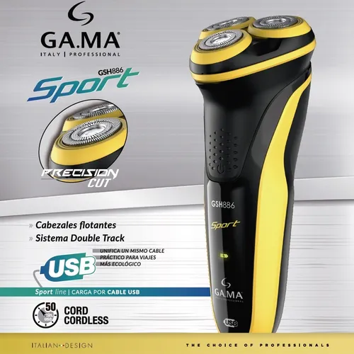 GA.MA Gsh886 Rechargeable Shaving Machine 3