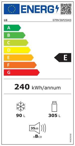 LG GTBV36PZGKD Double Door Refrigerator No Frost 4