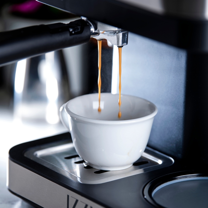 Izzy IZ-6005 Espresso &amp; Coffee Machine Filter Coffee Maker