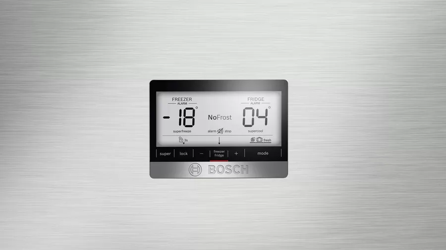 BOSCH Ψυγείο Δίπορτο Ασημί KDD86AIER 3