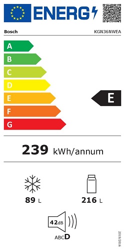 BOSCH KGN36NWEA Ψυγειοκαταψύκτης 4