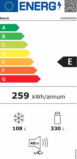 BOSCH KGN49XIEA Ψυγειοκαταψύκτης 2