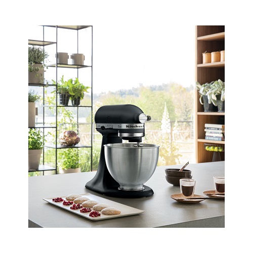 KITCHENAID KIT-5K45SSBOB Κουζινομηχανή/Mixer, Black