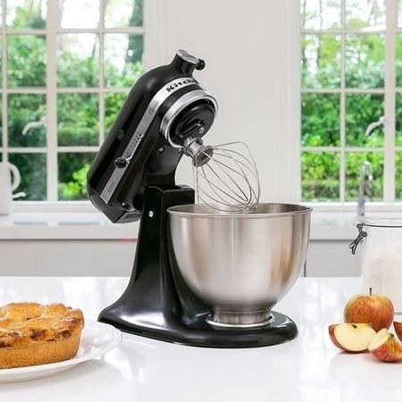 KITCHENAID KIT-5K45SSBOB Κουζινομηχανή/Mixer, Black
