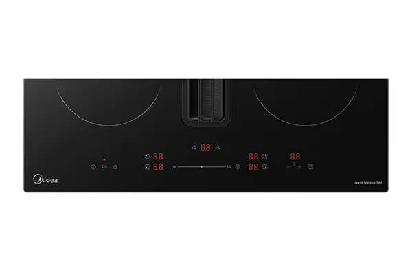 Midea 6F7488G427Y Επαγωγικές Εστίες με Ενσωματωμένο Απορροφητήρα