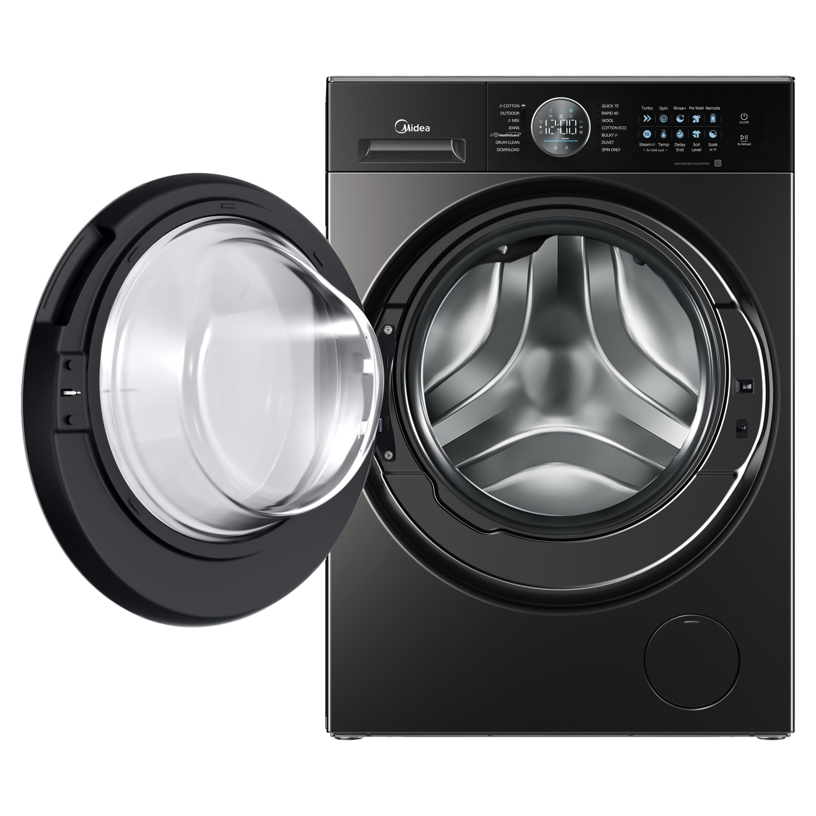 Midea MF210W100BA30/T-CY Πλυντήριο Ρούχων 10Kg