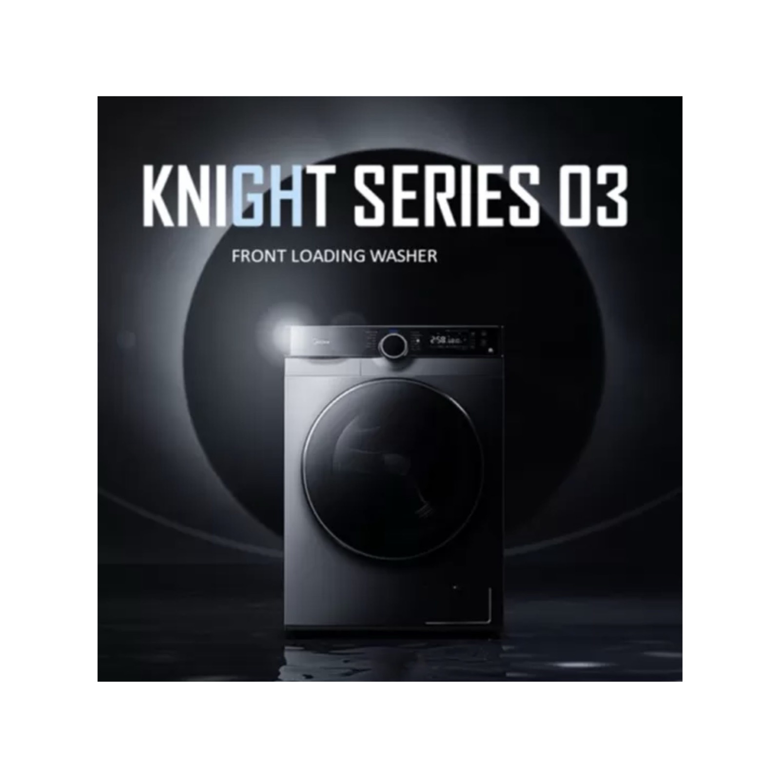 Midea MFK03D100B/S Πλυντήριο Στεγνωτήριο 10/7 Kg