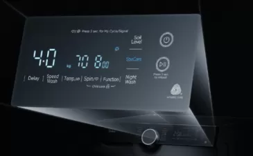 Midea MFK03D100B/S Πλυντήριο Στεγνωτήριο 10/7 Kg
