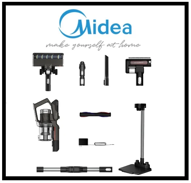 Midea MP07EUBK Επαναφορτιζόμενη Σκούπα/Stick