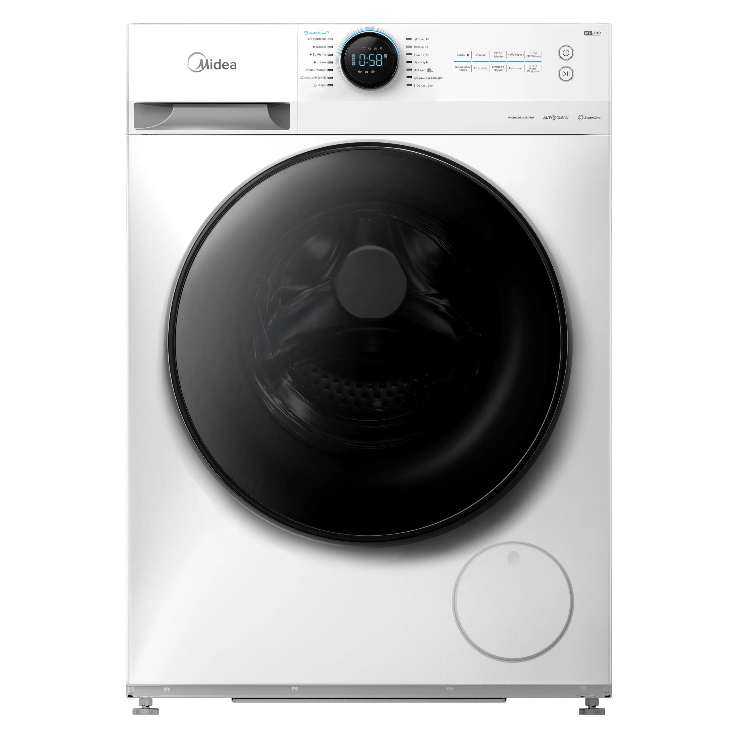 MIDEA MF200W80WB/W Washing Machine 8Kg