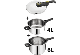 TEFAL SECURE® Χύτρα Ταχύτητας ΣΕΤ 4L+6L P2544337