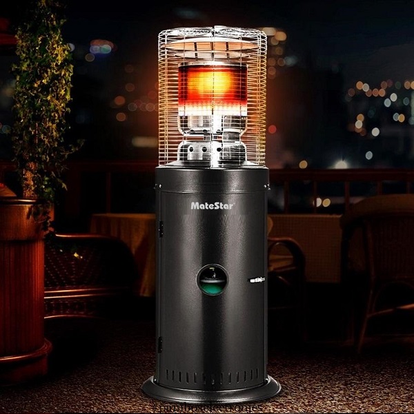 MATESTAR MAT-H1BK Patio Heater Black