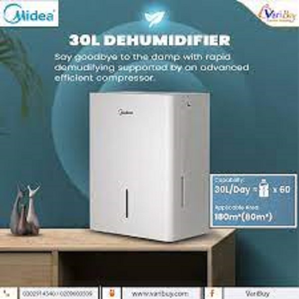 Midea MDDP-30DEN7 Αφυγραντήρας 30L 3