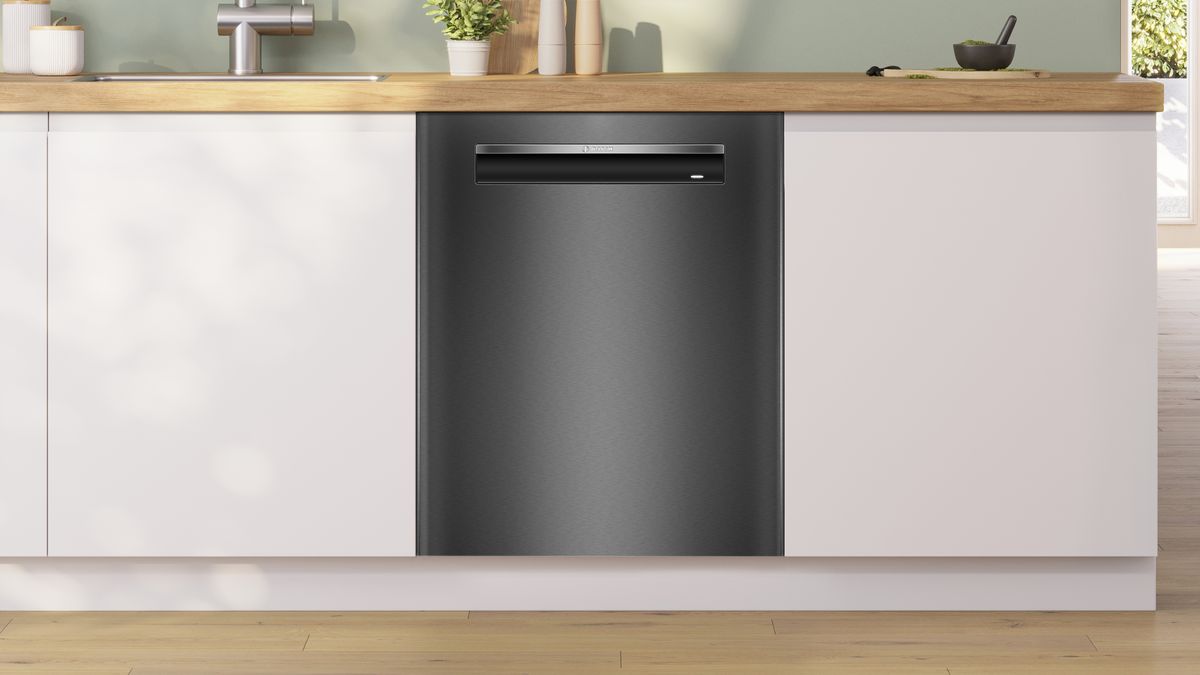 Bosch SMP4ECC79S Black Inox Dishwasher 2