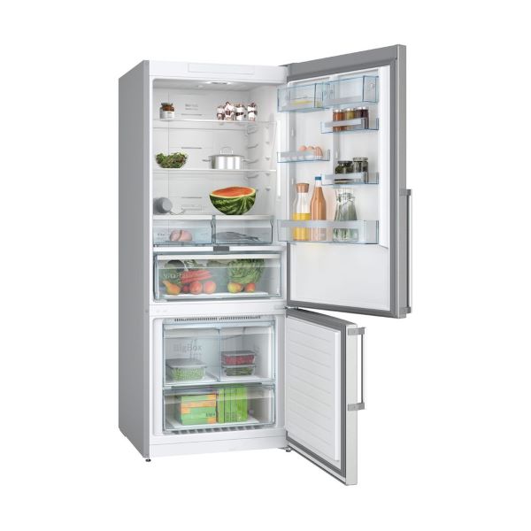 Bosch KGN76AIDR Series 6 Freestanding fridge freezer 186 x 75 cm Brushed steel anti-fingerprint 2