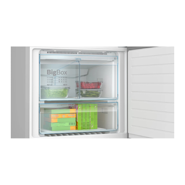 Bosch KGN76AIDR Series 6 Freestanding fridge freezer 186 x 75 cm Brushed steel anti-fingerprint 4