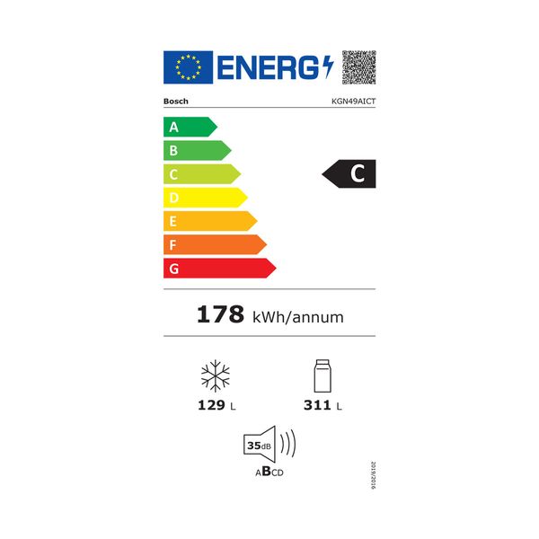 Bosch KGN49AICT Ψυγειοκαταψύκτης 3
