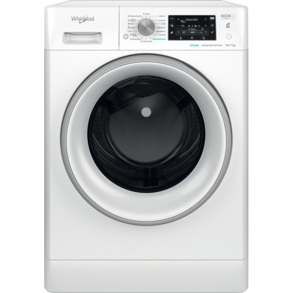Whirlpool FFWDD 1076258 SV EE Πλυντήριο - Στεγνωτήριο