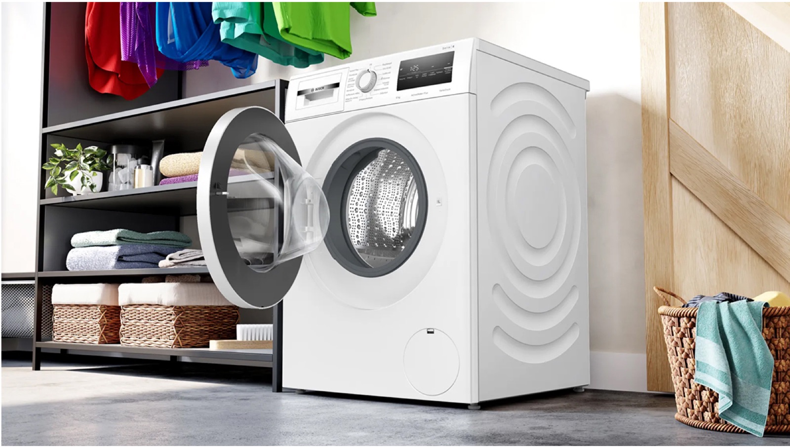 Bosch WAN28241GR Πλυντήριο Ρούχων 8kg 2