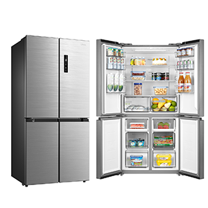 MIDEA MDRM691FIE46 Ψυγείο Τετράπορτο 4
