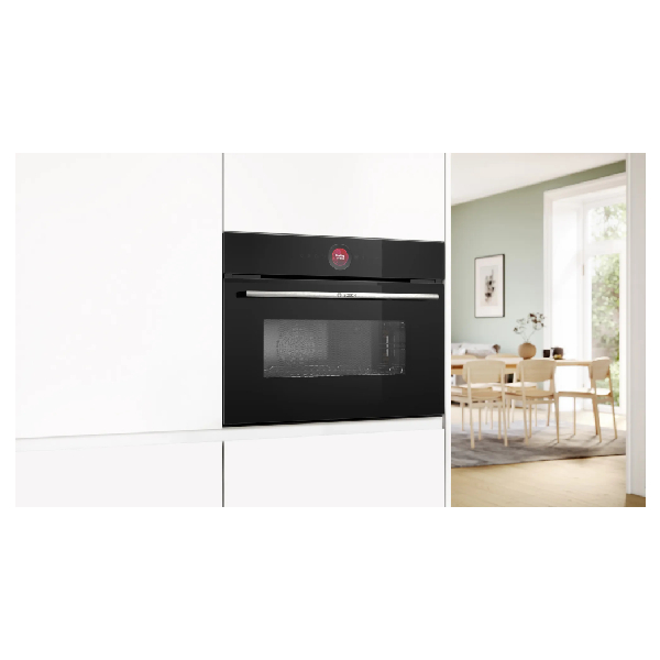 BOSCH CMG7241B1 Εντοιχιζόμενος Φούρνος με λειτουργία μικροκυμάτων